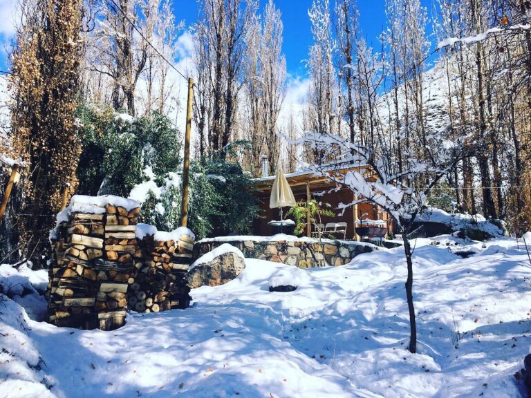Cabañas el portal nieve